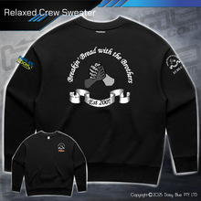 Load image into Gallery viewer, Relaxed Crew Sweater - Breakin' Bread with the Brothers
