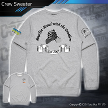 Load image into Gallery viewer, Crew Sweater - Breakin&#39; Bread with the Brothers
