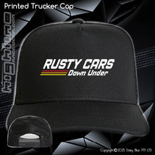 Load image into Gallery viewer, Printed Trucker Cap - Rusty Cars Down Under
