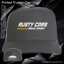 Load image into Gallery viewer, Printed Trucker Cap - Rusty Cars Down Under
