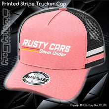 Load image into Gallery viewer, STRIPE Trucker Cap - Rusty Cars Down Under
