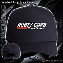 Load image into Gallery viewer, Printed Snap Back CAP - Rusty Cars Down Under
