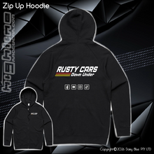 Load image into Gallery viewer, Zip Up Hoodie - Rusty Cars Down Under
