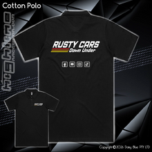 Load image into Gallery viewer, Cotton Polo - Rusty Cars Down Under
