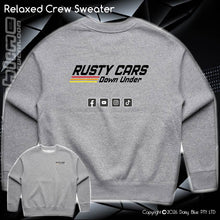 Load image into Gallery viewer, Relaxed Crew Sweater - Rusty Cars Down Under

