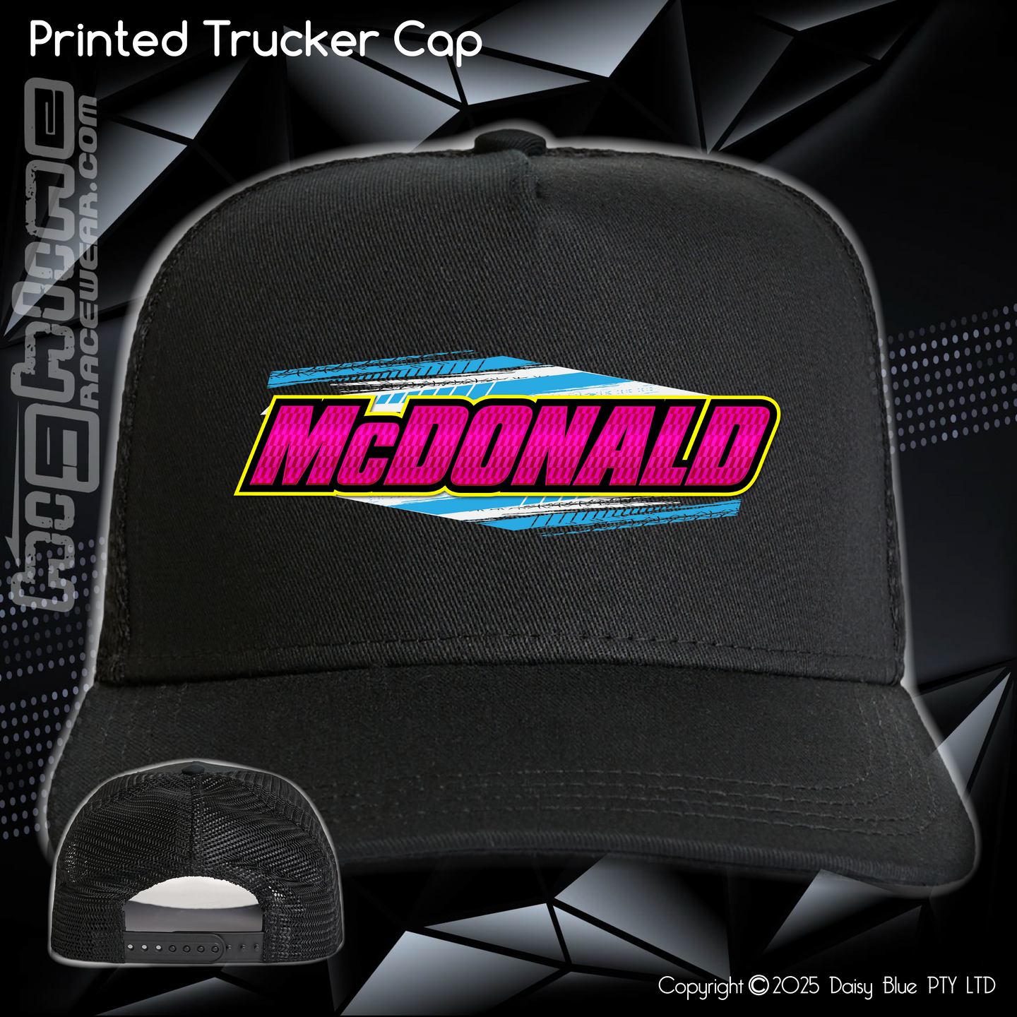 Printed Trucker Cap - Tommy McDonald