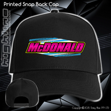 Load image into Gallery viewer, Printed Snap Back CAP - Tommy McDonald
