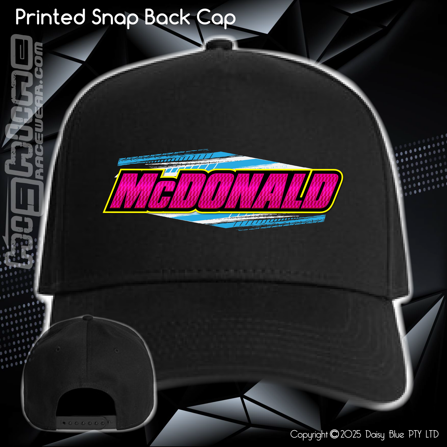 Printed Snap Back CAP - Tommy McDonald