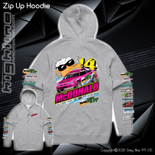 Load image into Gallery viewer, Zip Up Hoodie - Tommy McDonald
