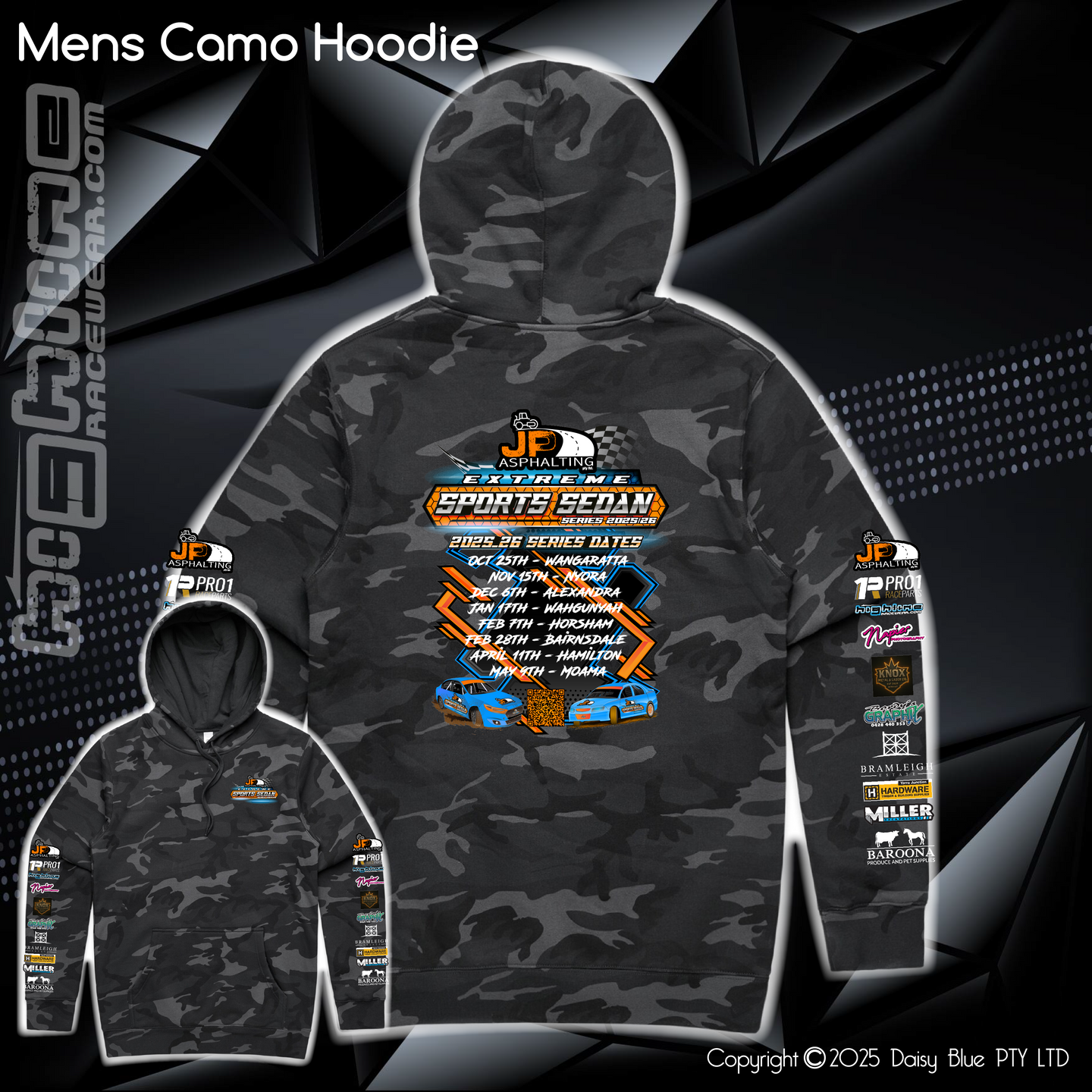 Camo Hoodie - JPA ESSS 2025/26