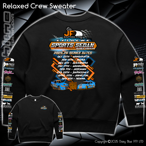 Relaxed Crew Sweater - JPA ESSS 2025/26
