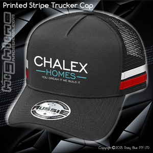 STRIPE Trucker Cap - Chalex Homes
