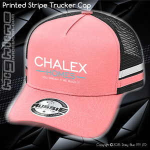 STRIPE Trucker Cap - Chalex Homes