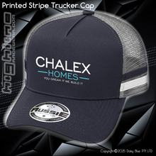 Load image into Gallery viewer, STRIPE Trucker Cap - Chalex Homes
