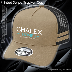 STRIPE Trucker Cap - Chalex Homes