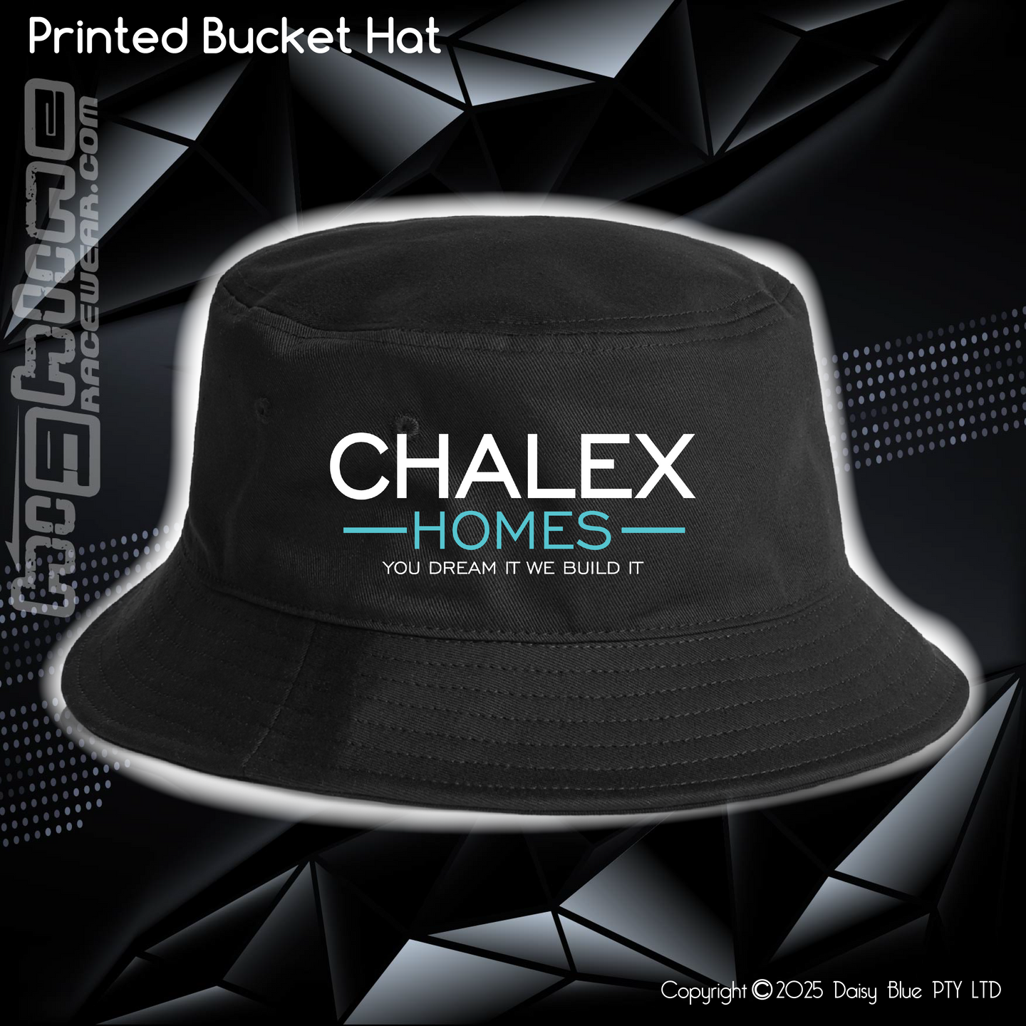Printed Bucket Hat - Chalex Homes