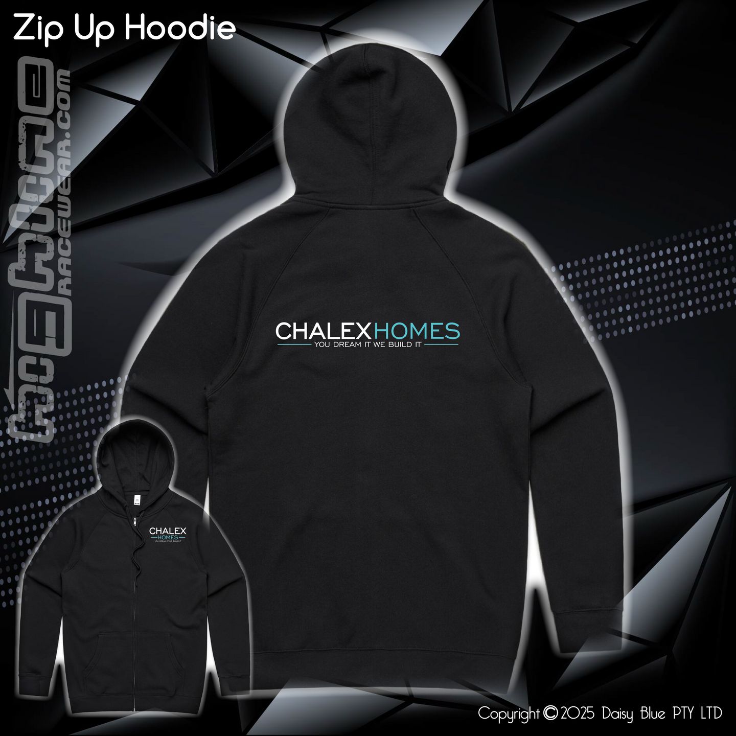 Zip Up Hoodie - Chalex Homes