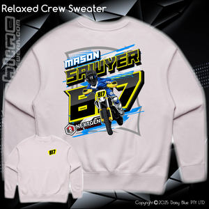 Relaxed Crew Sweater - Mason Sawyer