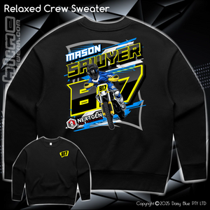 Relaxed Crew Sweater - Mason Sawyer