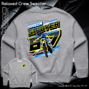 Relaxed Crew Sweater - Mason Sawyer