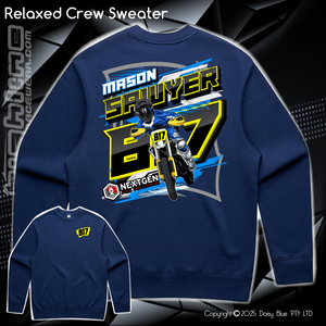 Relaxed Crew Sweater - Mason Sawyer