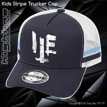 Load image into Gallery viewer, KIDS Stripe Trucker - In the Esky Vol. 1
