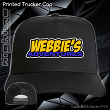 Load image into Gallery viewer, Printed Trucker Cap - Webbies Adventures
