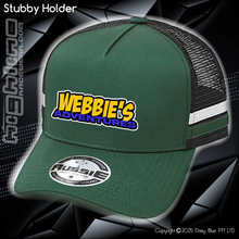 Load image into Gallery viewer, STRIPE Trucker Cap - Webbies Adventures
