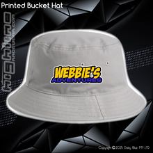 Load image into Gallery viewer, Printed Bucket Hat - Webbies Adventures
