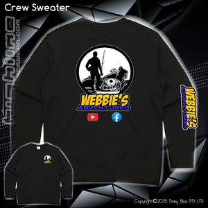 Crew Sweater - Webbies Adventures