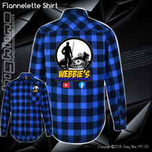 Load image into Gallery viewer, Flannelette Shirt - Webbies Adventures

