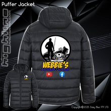Load image into Gallery viewer, Puffer Jacket - Webbies Adventures

