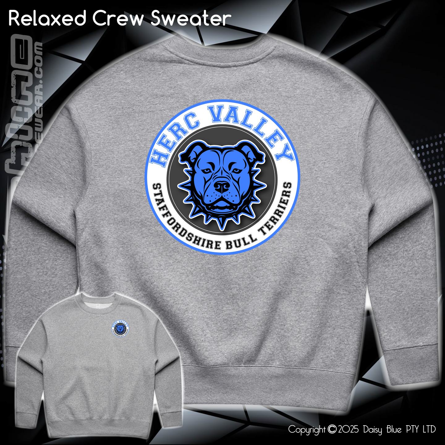 Relaxed Crew Sweater - Herc Valley