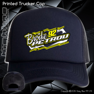 Printed Trucker Cap - Brodie Petrou