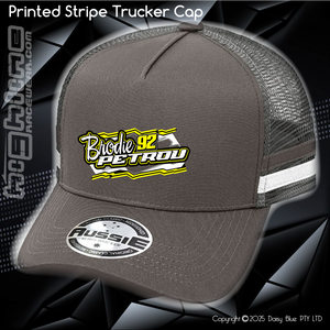 STRIPE Trucker Cap - Brodie Petrou