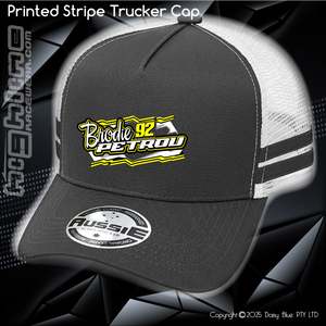 STRIPE Trucker Cap - Brodie Petrou
