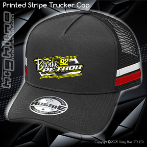 STRIPE Trucker Cap - Brodie Petrou