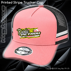 STRIPE Trucker Cap - Brodie Petrou