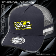 Load image into Gallery viewer, STRIPE Trucker Cap - Brodie Petrou
