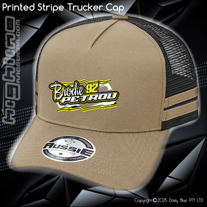 STRIPE Trucker Cap - Brodie Petrou