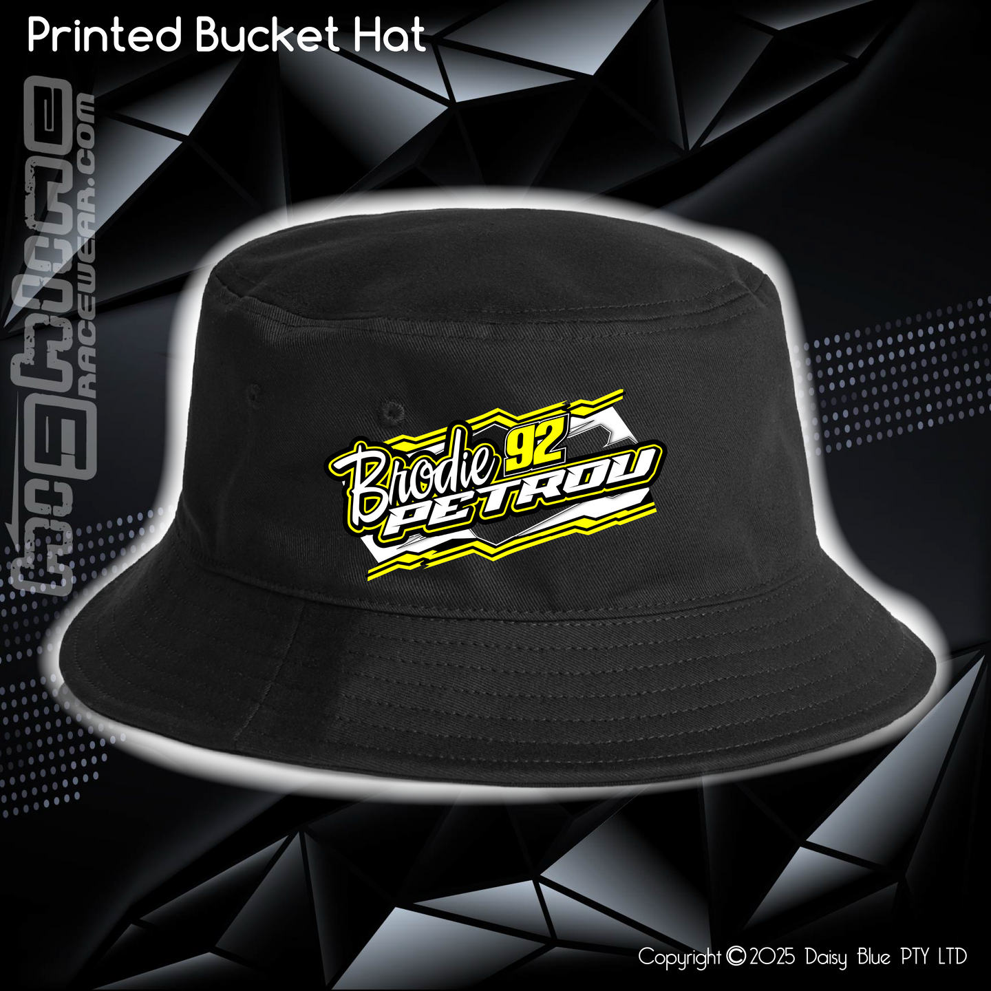 Printed Bucket Hat - Brodie Petrou