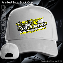 Load image into Gallery viewer, Printed Snap Back CAP - Brodie Petrou
