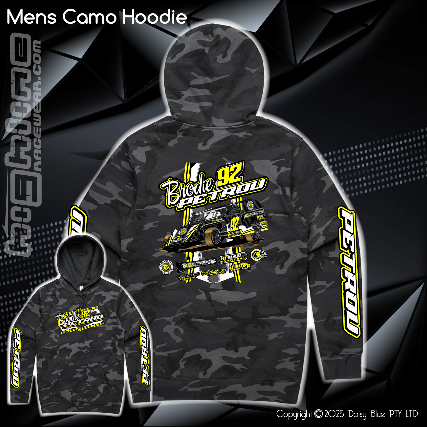 Camo Hoodie - Brodie Petrou
