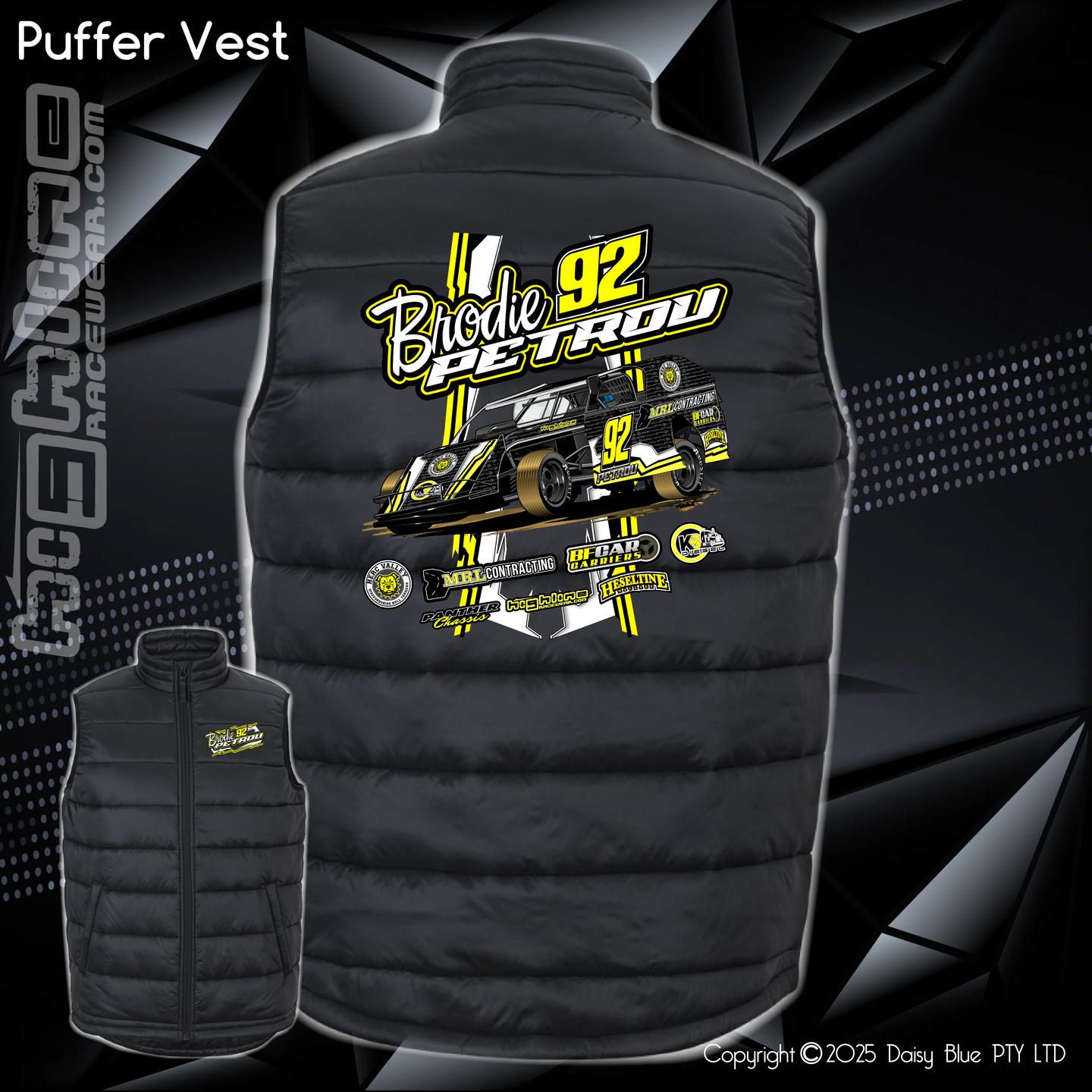 Puffer Vest - Brodie Petrou