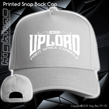 Load image into Gallery viewer, Printed Snap Back CAP - BAND MERCH
