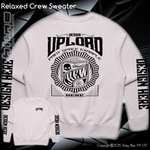 Load image into Gallery viewer, Relaxed Crew Sweater - BAND MERCH
