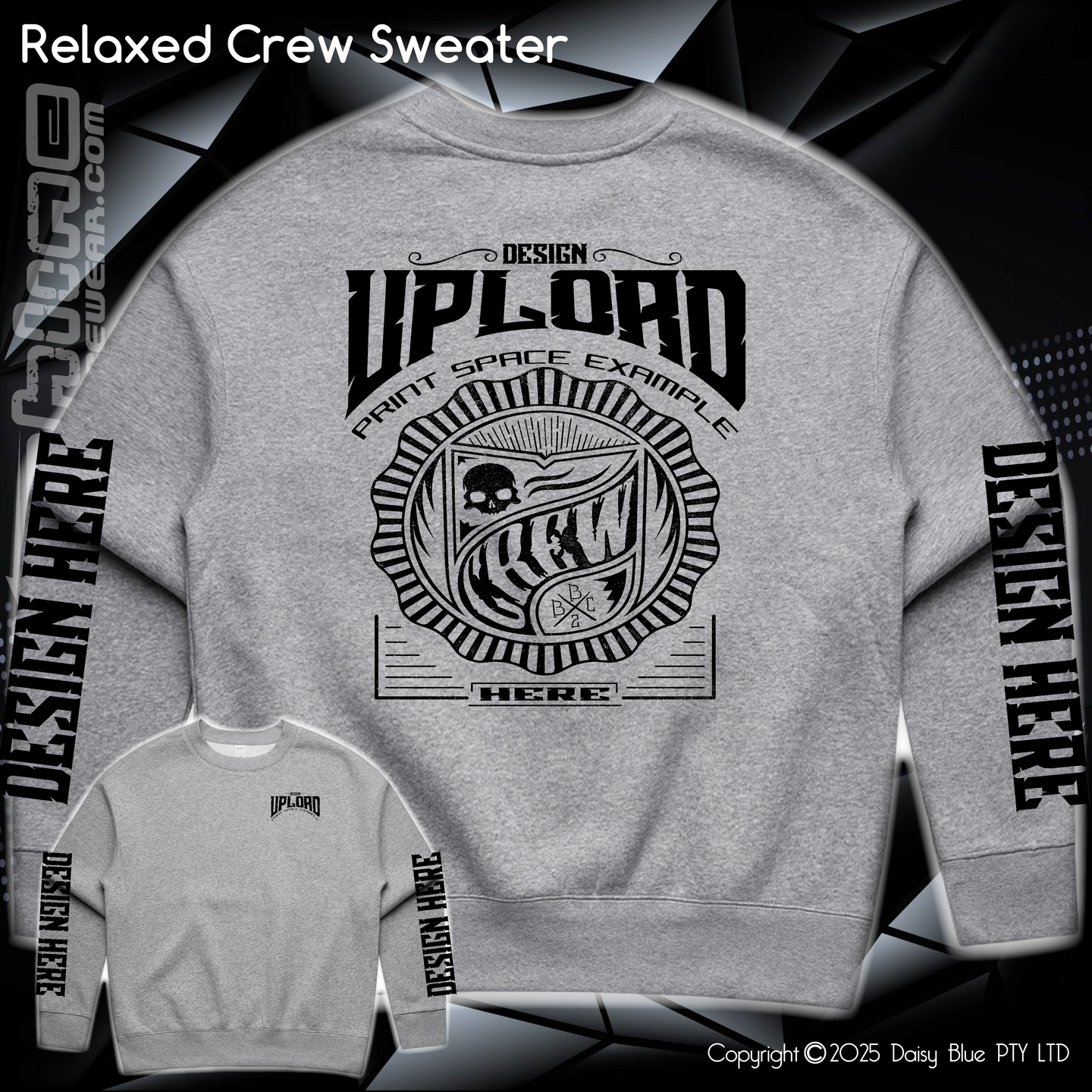 Relaxed Crew Sweater - BAND MERCH