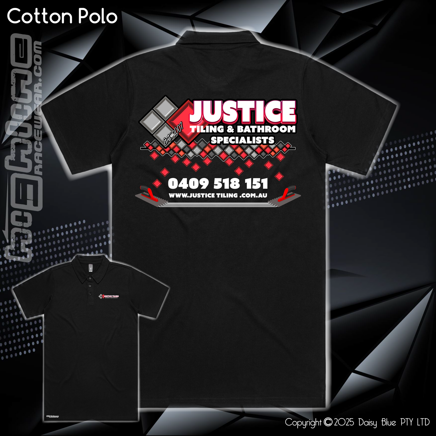 Cotton Polo - Justice TIling