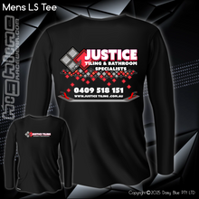 Load image into Gallery viewer, Long Sleeve Tee - Justice Tiling
