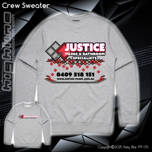 Crew Sweater - Justice Tiling